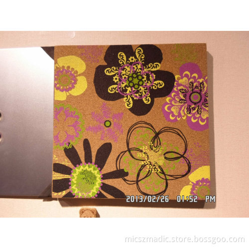 Cork Pin Board with 1-4 Color Silk Printing (031805)
